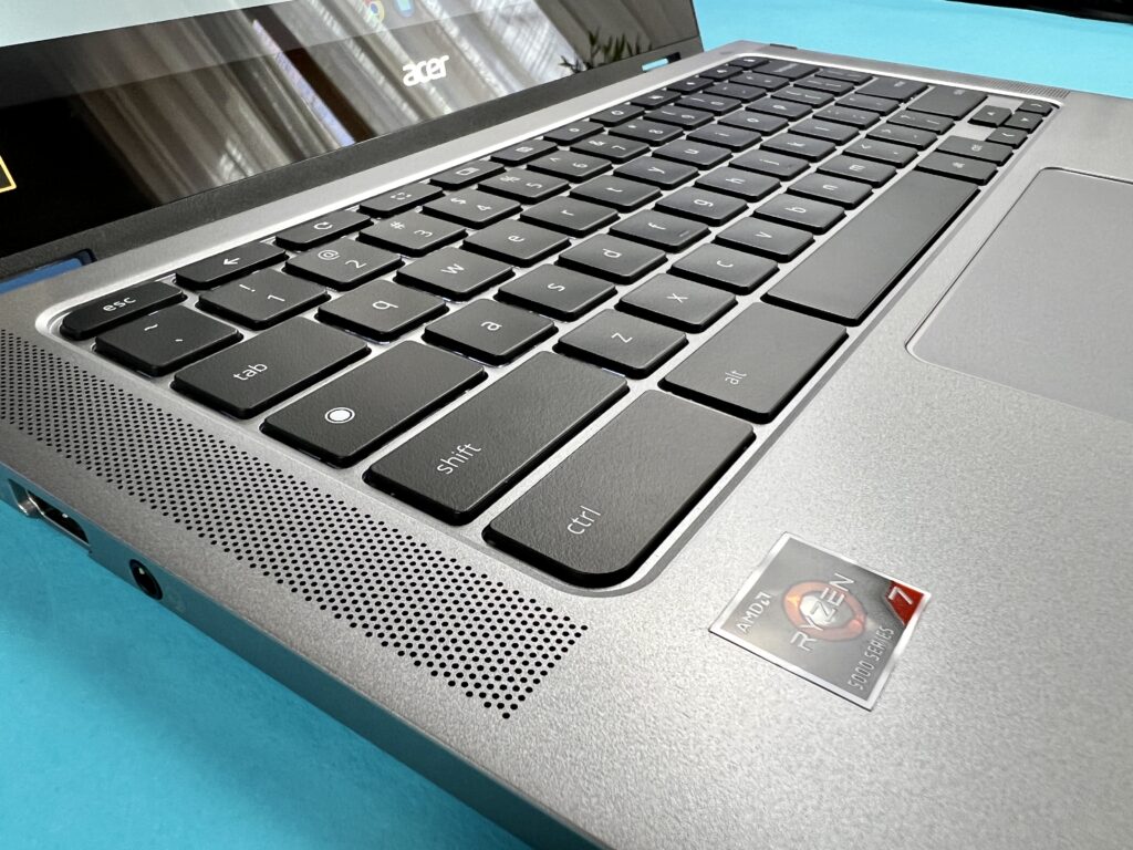 Acer Chromebook Spin 514 tastiera e speaker