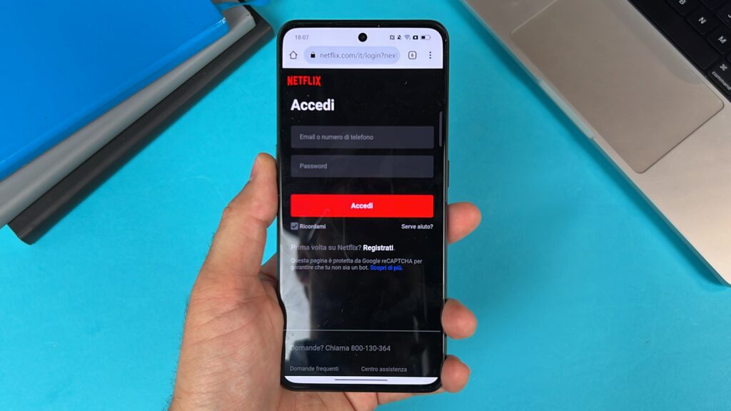 Come installare Netflix su smartphone Android non compatibili - usare netflix da browser - 1