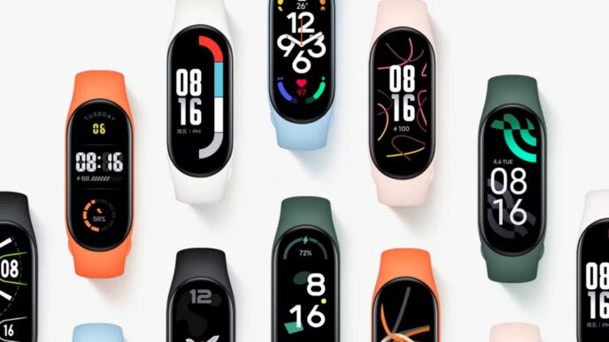 confronto Xiaomi Mi Band 7 e Mi Band 6