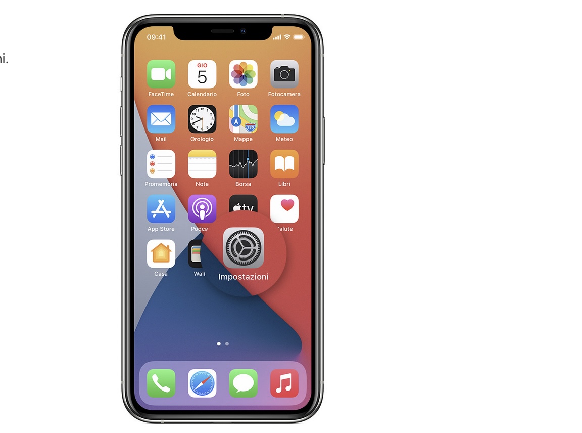 contatti non visualizzati in iOS