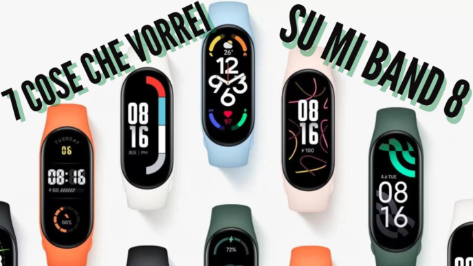 cosa vorrei su xiaomi smart band 8