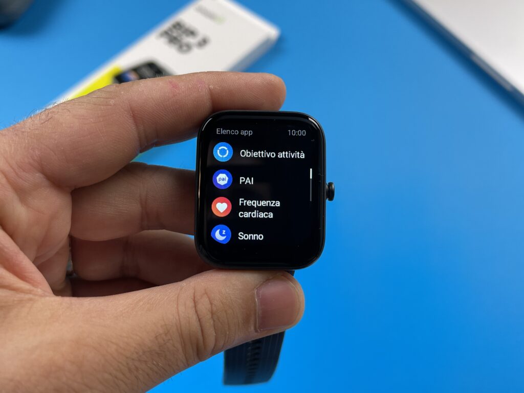 Recensione Amazfit Bip 3 Pro MENU APPLICAZIONI
