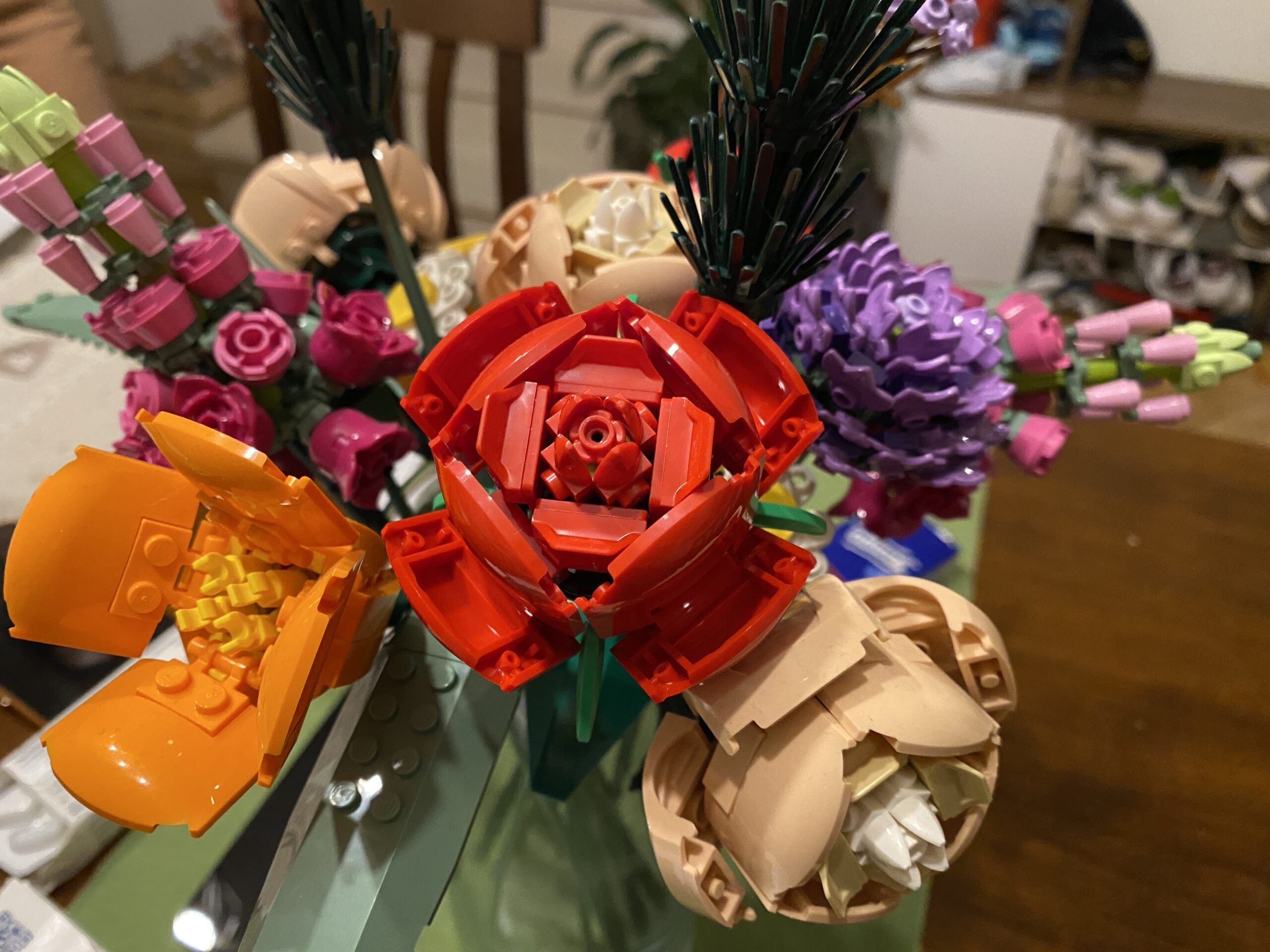 foto scattata con iphone 11 nel 2022 - fiori lego 2