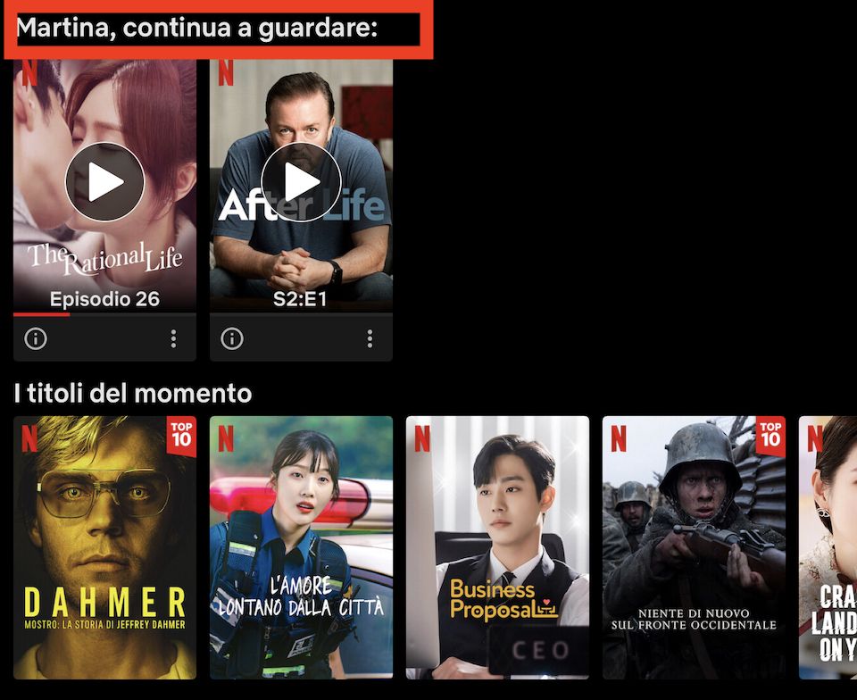 netflix account compromesso