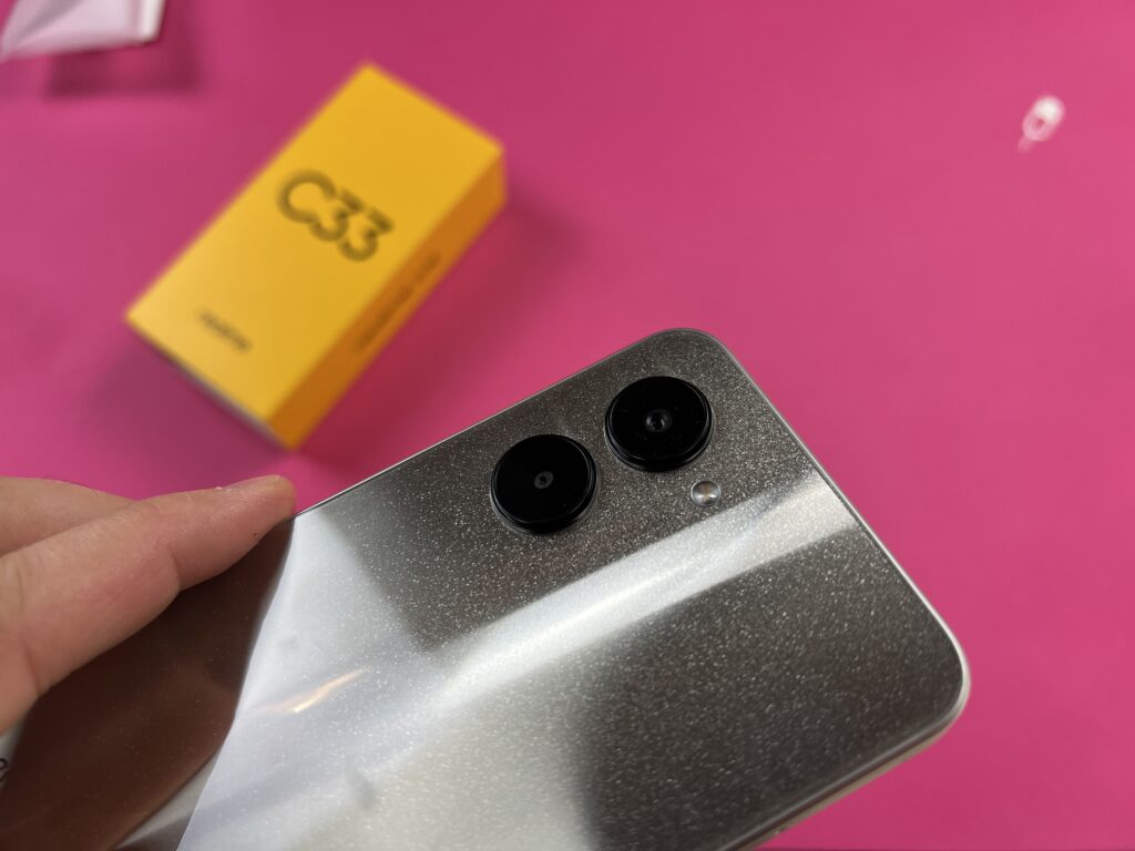 recensione realme c33 - blocco fotografico