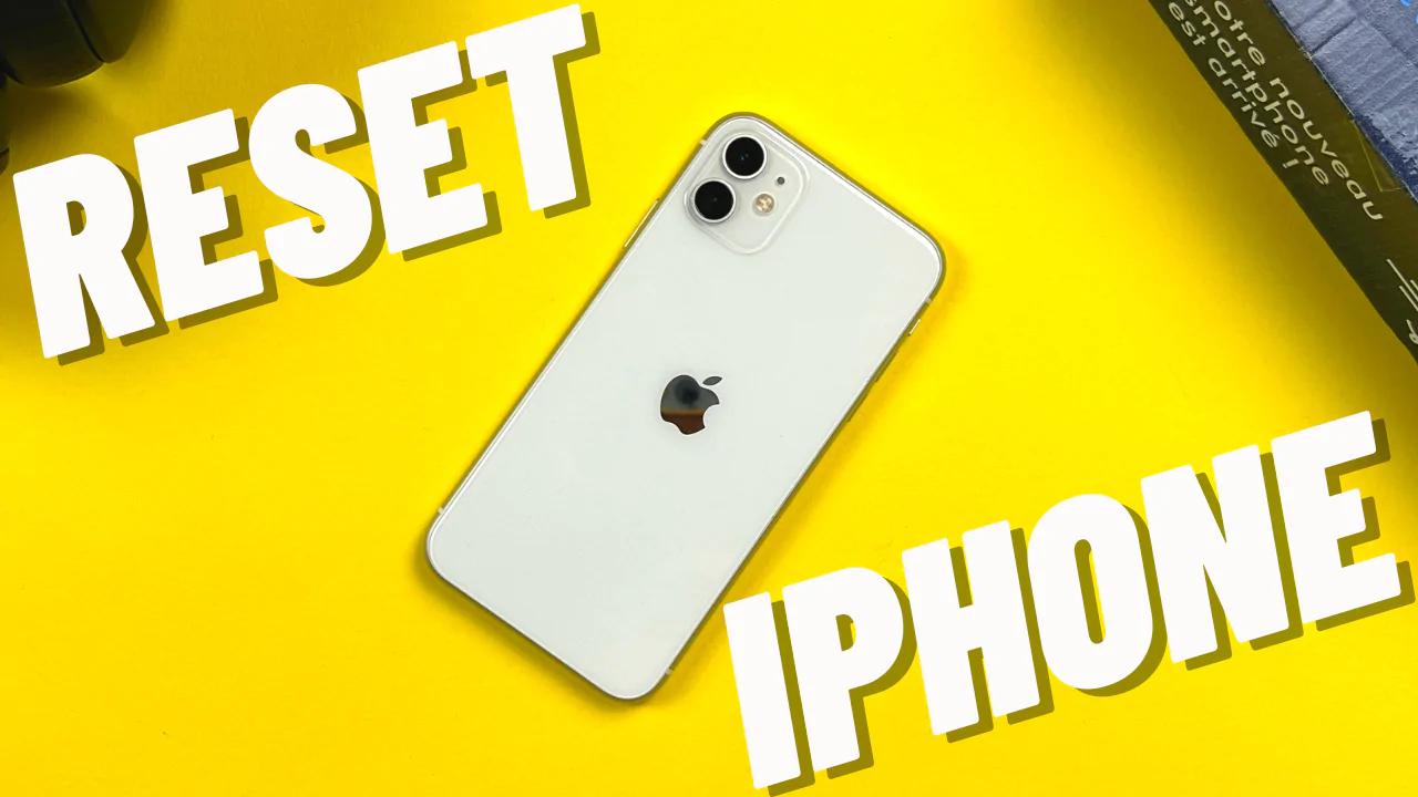 reset e inizializzazione iphone