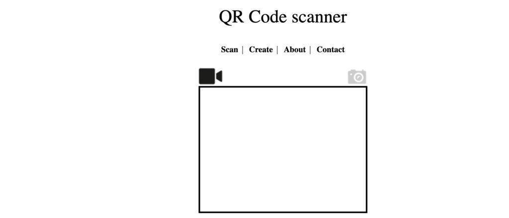 scansionare un QR code 