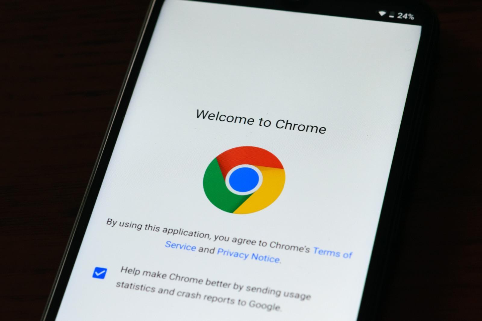 google chrome smartphone