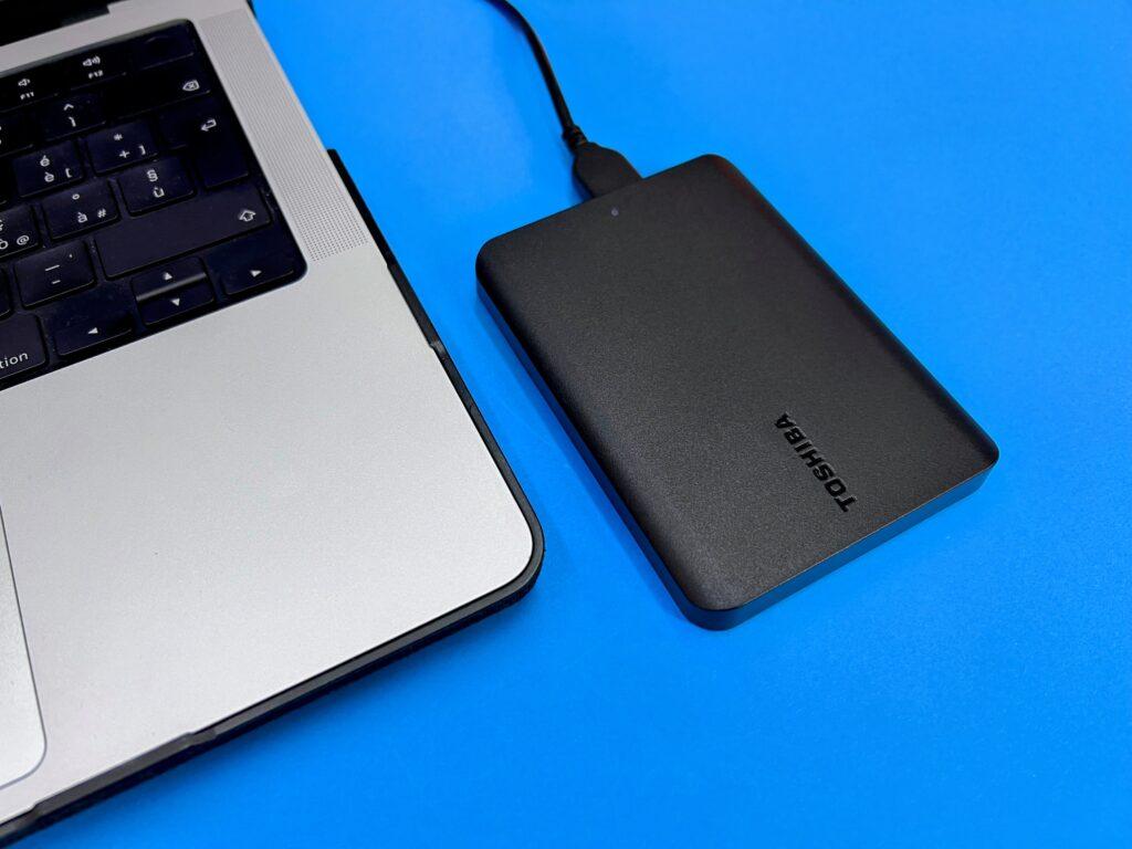 Recensione Toshiba Canvio Basic 2023 - utilizzo