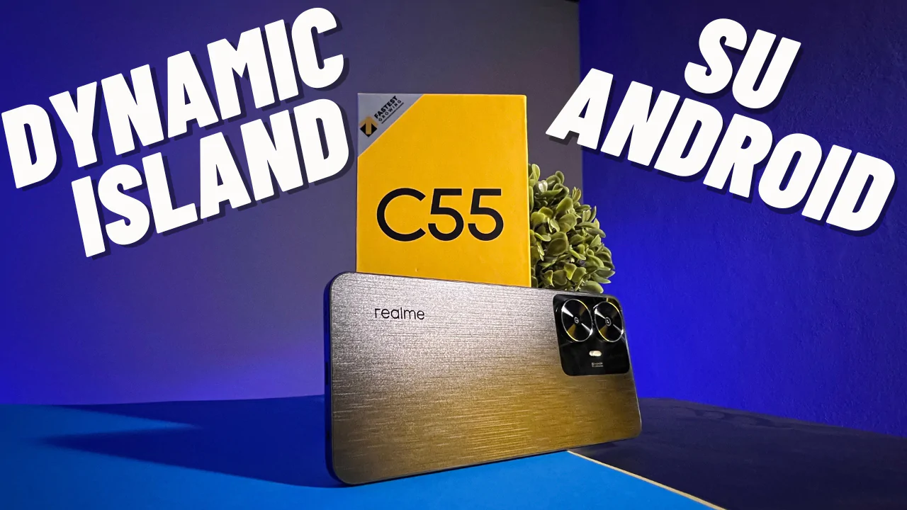 dynamic island su android - realme c55