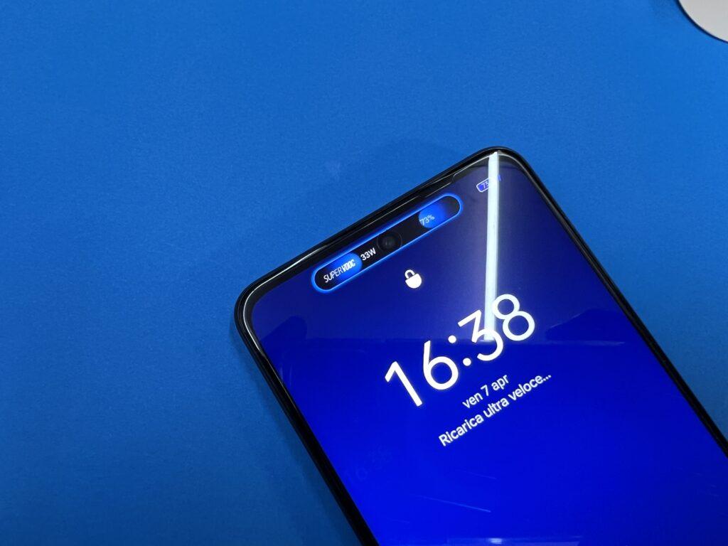 recensione realme c55 - mini capsula - dynamic island