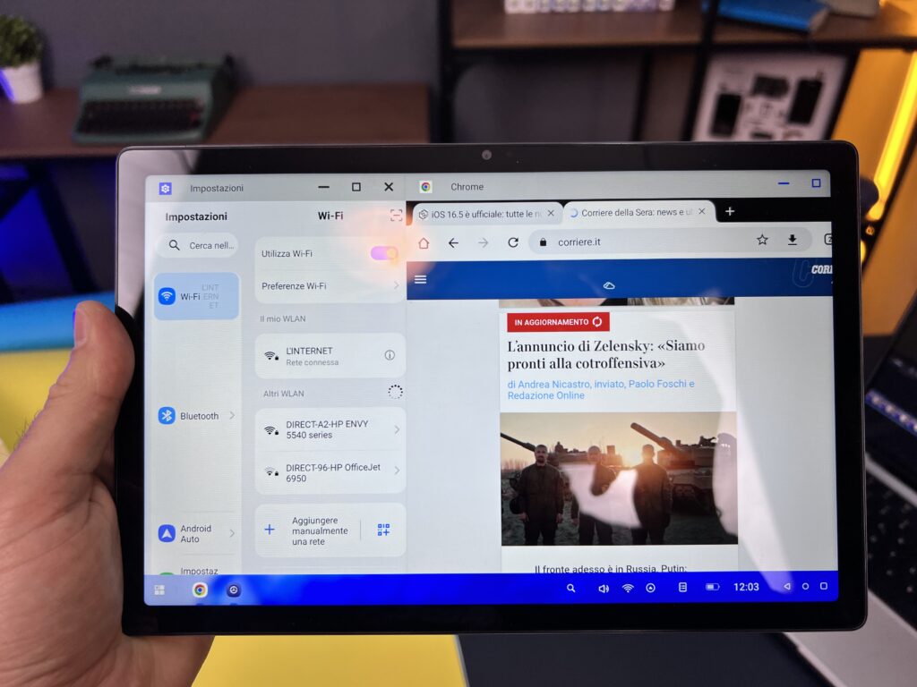 Blackview Tab 15 Pro modalità pc