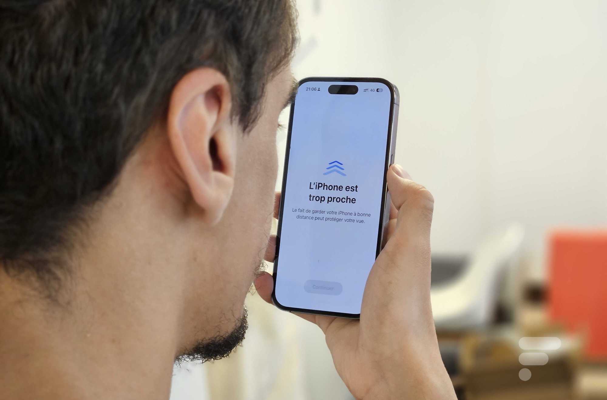 iPhone troppo vicino