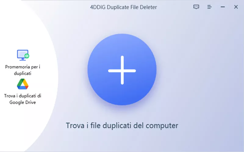4DDiG Duplicate File Deleter - passaggio 1