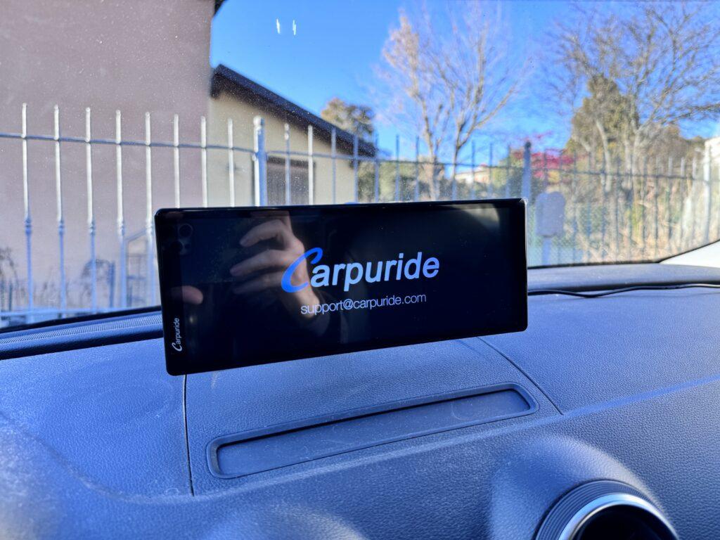 Carpuride W903 tablet da auto - avvio