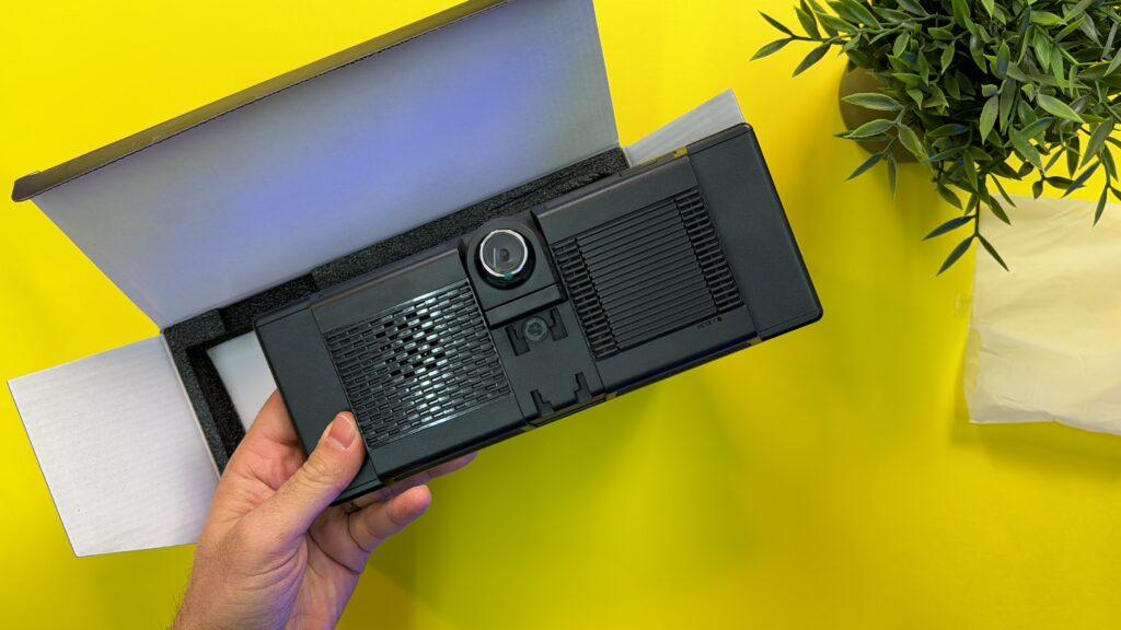 Carpuride W903 tablet da auto - retro con casse e dash camera