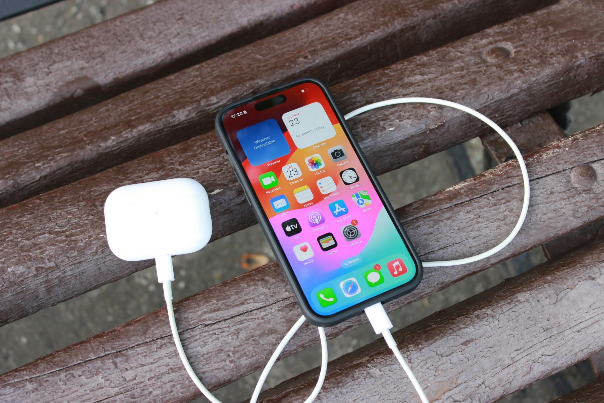 New iPhone 15 Pro and AirPods Pro 2