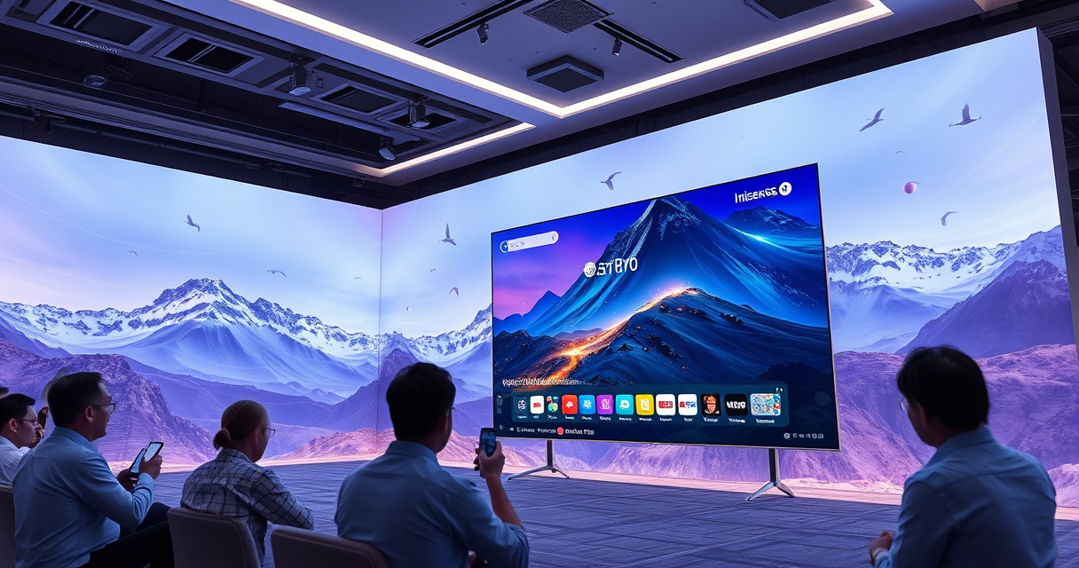 Hisense svela due smarTV all'evento CES 2025 innovazioni tecnologiche