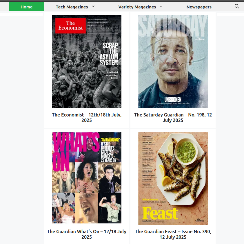 freemagazinespdf è il portale adatto per scoprire nuove riviste