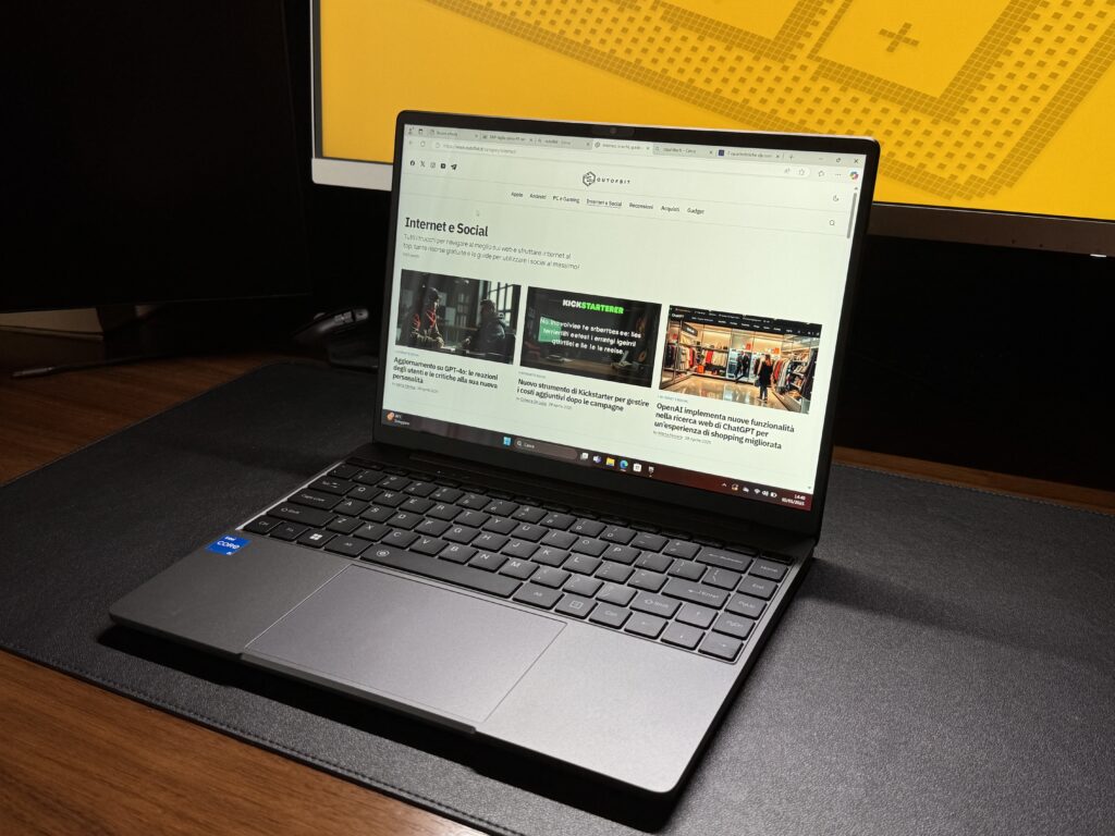 Recensione Chuwi CoreBook X - migliore notebook - design e qualità costruttiva
