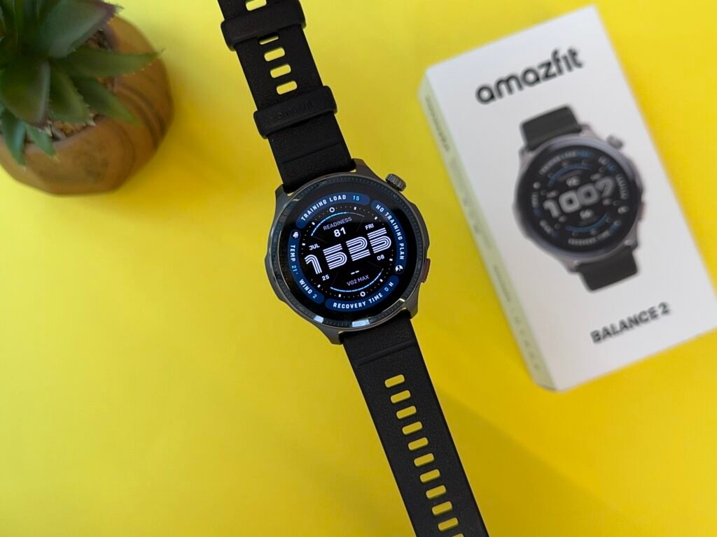 Recensione Amazfit Balance 2 - design