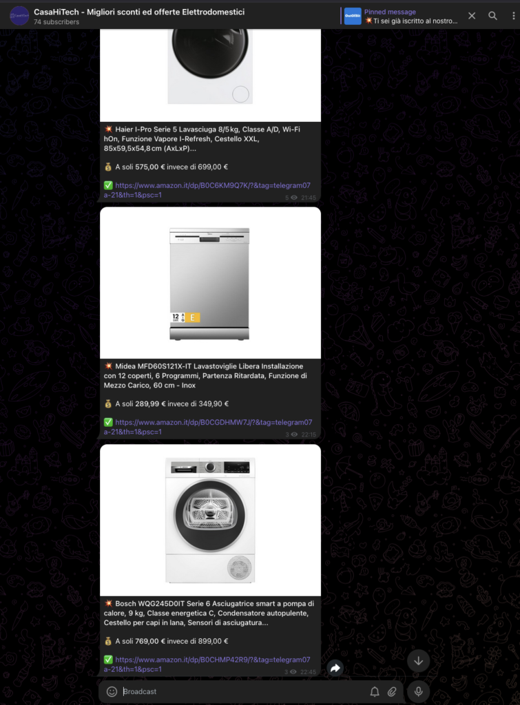 screenshot-telegram-casahitech-offerte