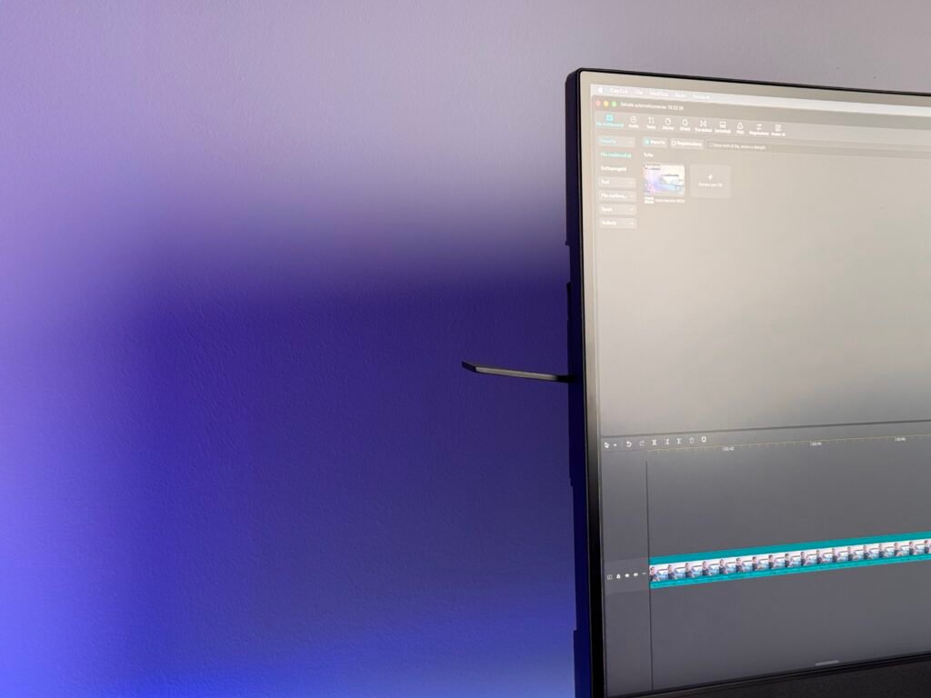 monitor philips 34B2U6603CH gancio per le cuffie