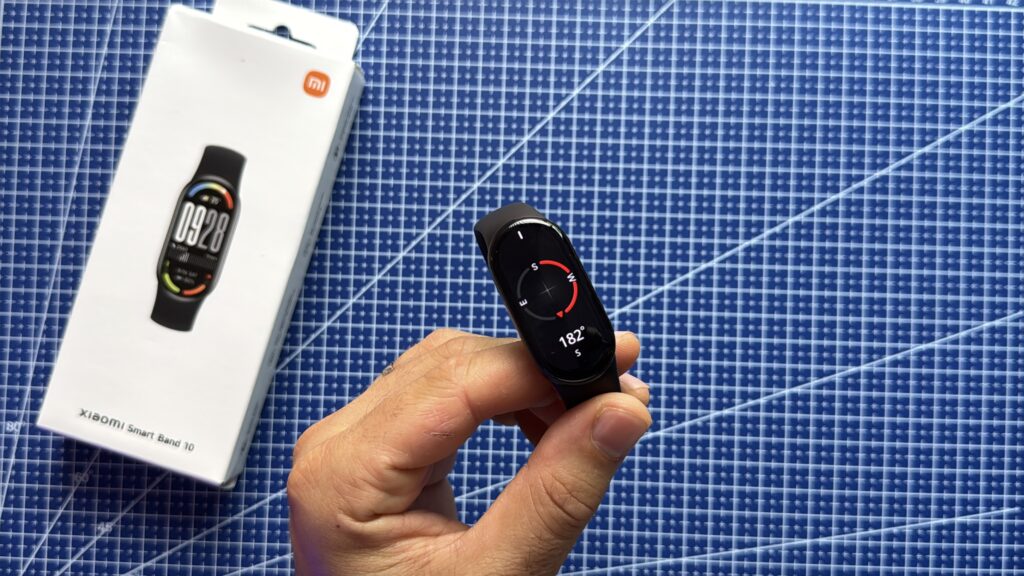 xiaomi smart band 10 - bussola