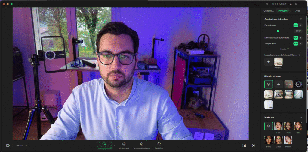 insta 360 link 2 - qualità video e software