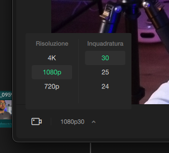 insta 360 link 2 - risoluzioni