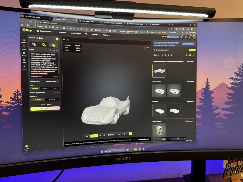 Meshy AI - prompt to 3d