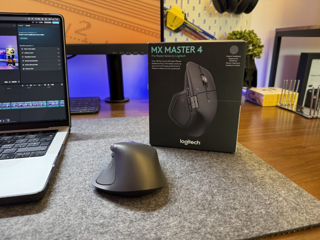 Logitech MX Master 4 confezione