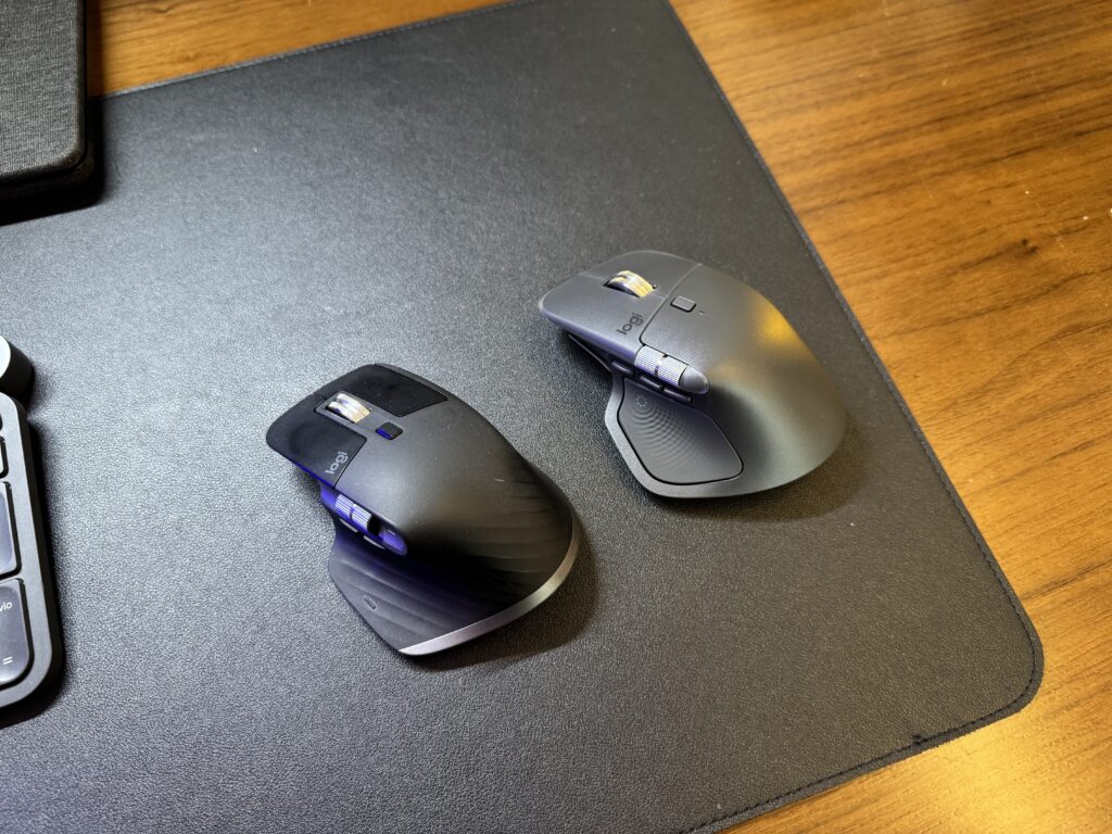 Logitech MX Master 4 confronto con mx master 3