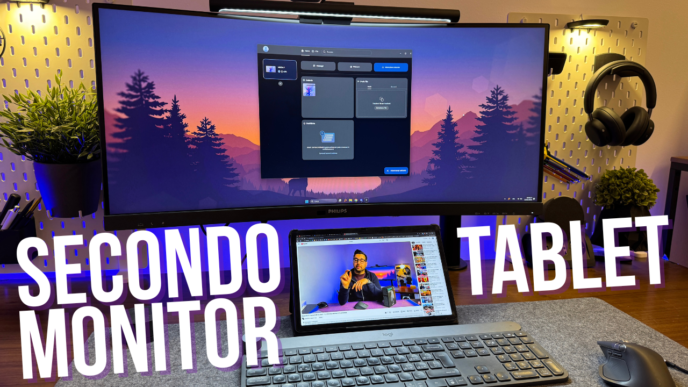 tablet android come secondo monitor - guida con app gratuite