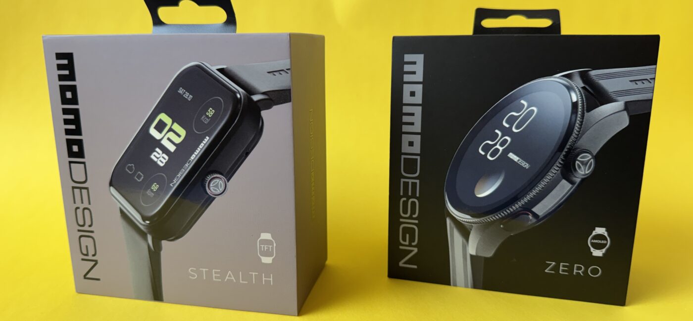 smartwatch stealth e zero di momodesign e cellularline