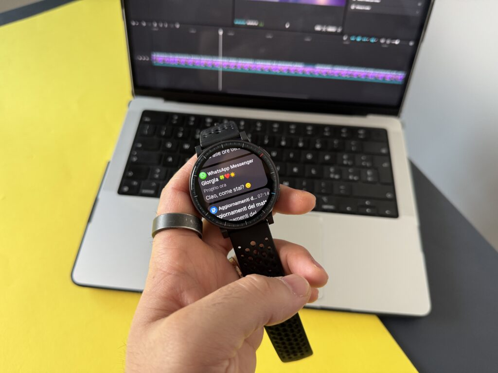 Amazfit Active Max gestione notifiche