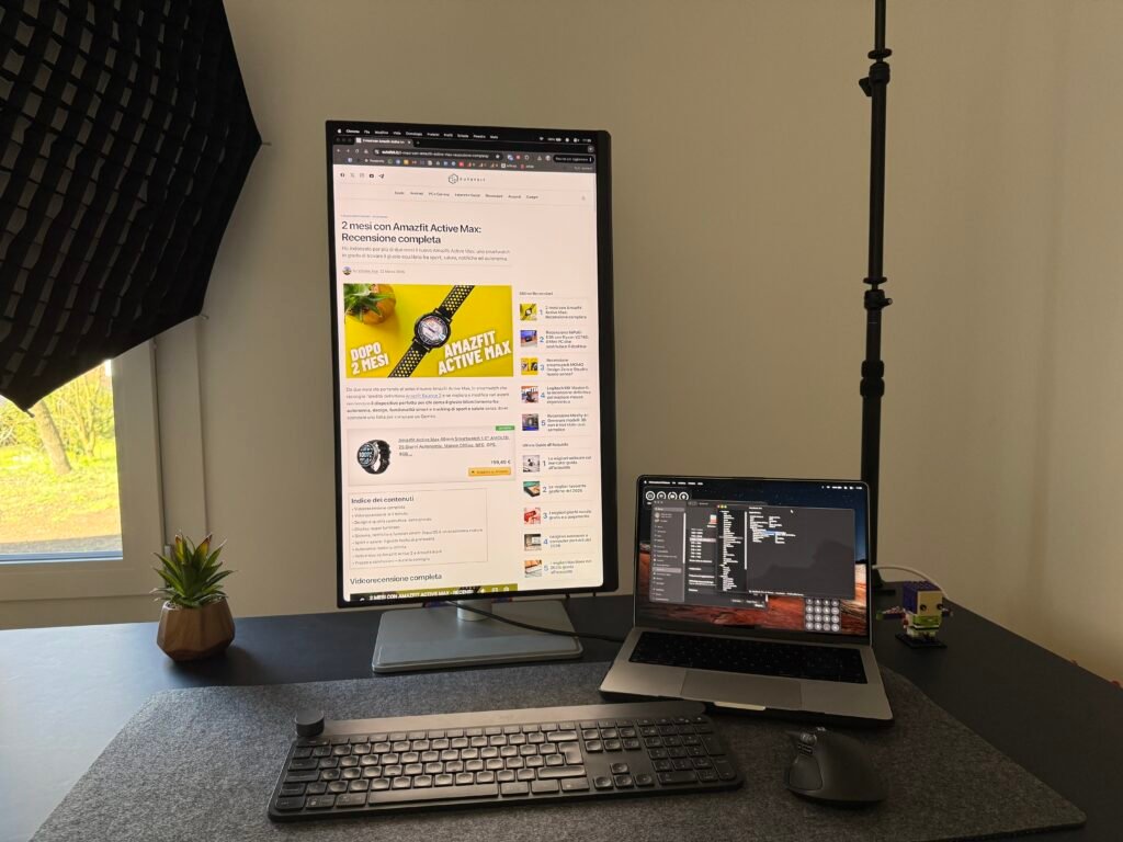 BenQ MA270UP rotazione