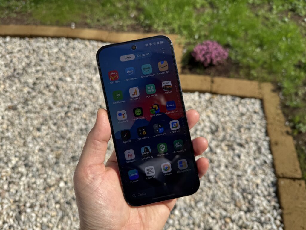 realme 16 Pro - leggibilità all'aperto