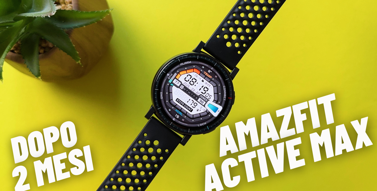 recensione Amazfit Active Max