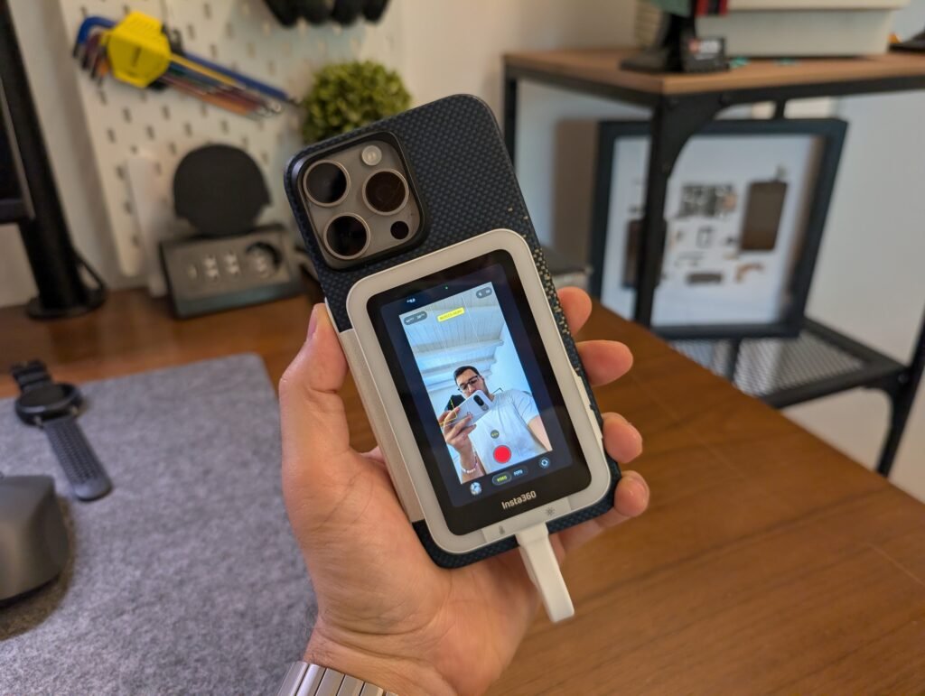 recensione insta360 snap - con iphone