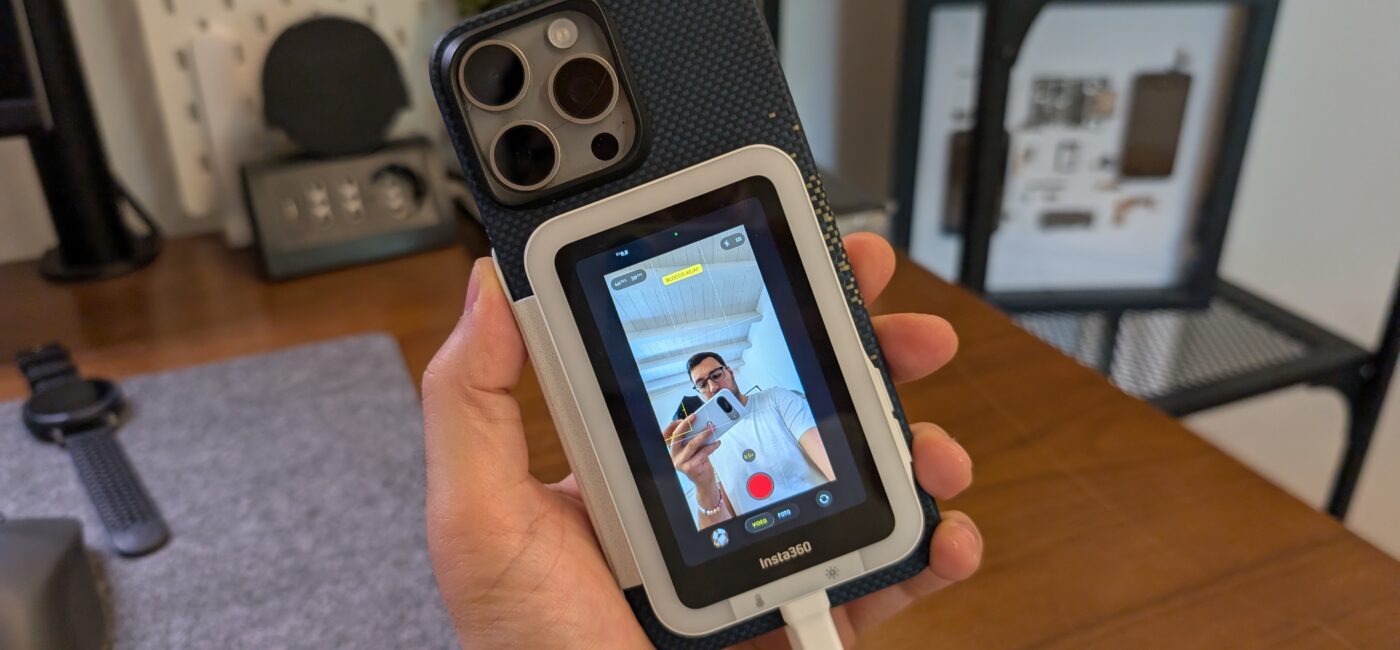 recensione insta360 snap - con iphone
