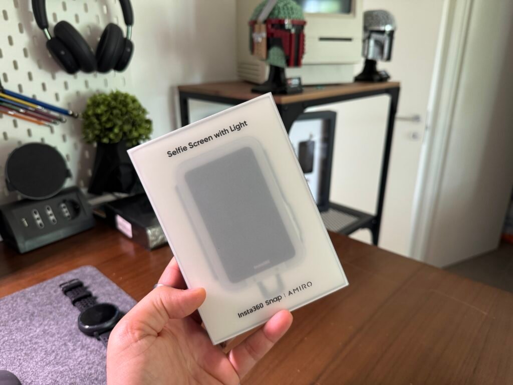 recensione insta360 snap - confezione