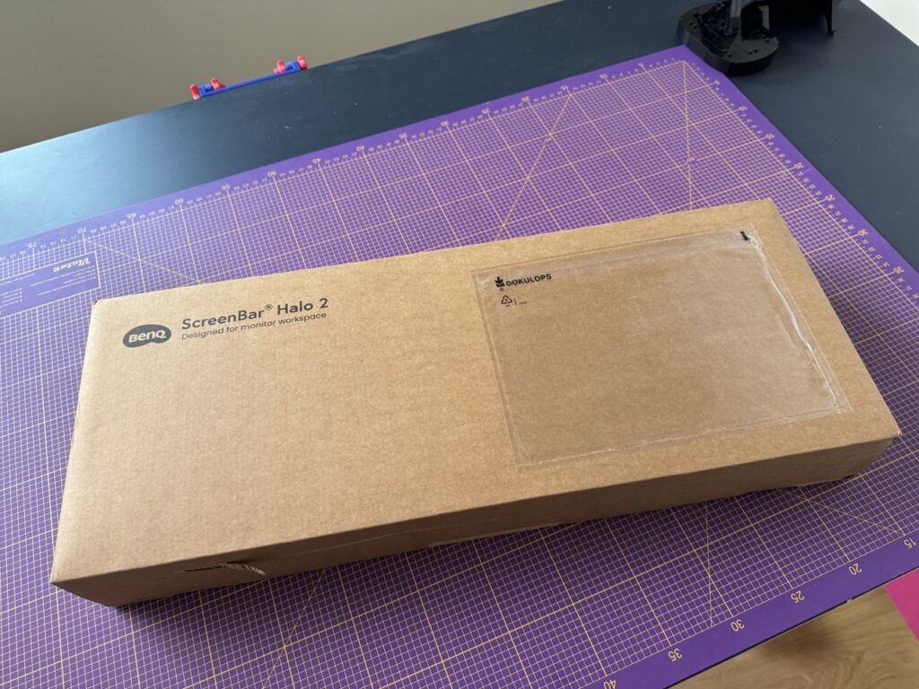 BenQ ScreenBar Halo 2 confezione