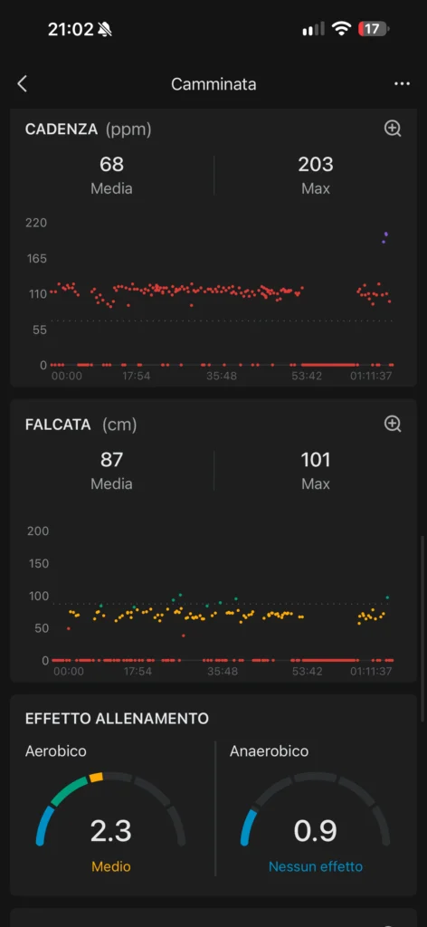 amazfit bip max - app - allenamento 3