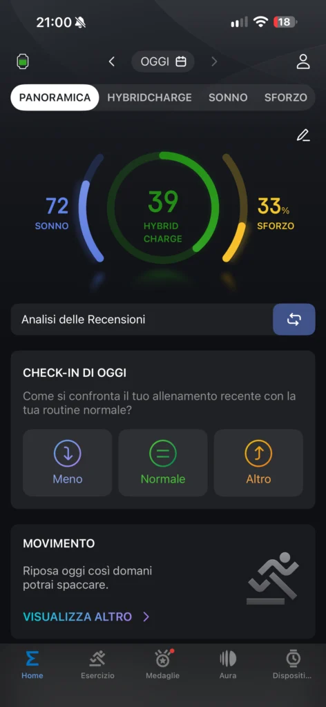 amazfit bip max - app - dati quotidiani 1