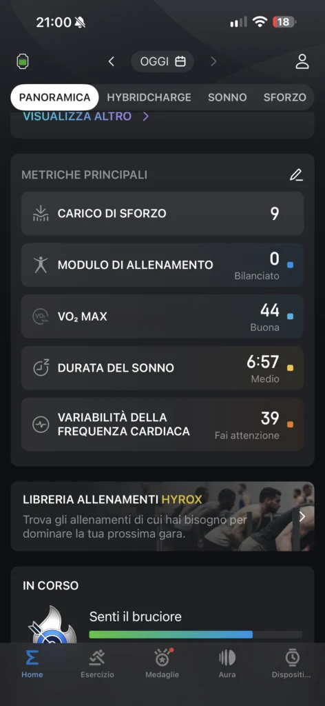 amazfit bip max - app - dati quotidiani 2