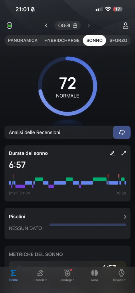 amazfit bip max - app - dati quotidiani 5
