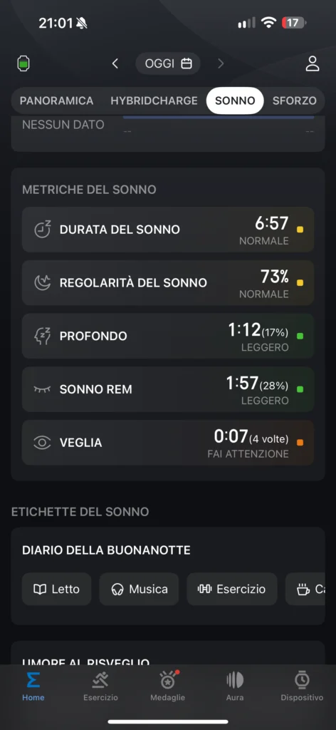 amazfit bip max - app - dati quotidiani 6
