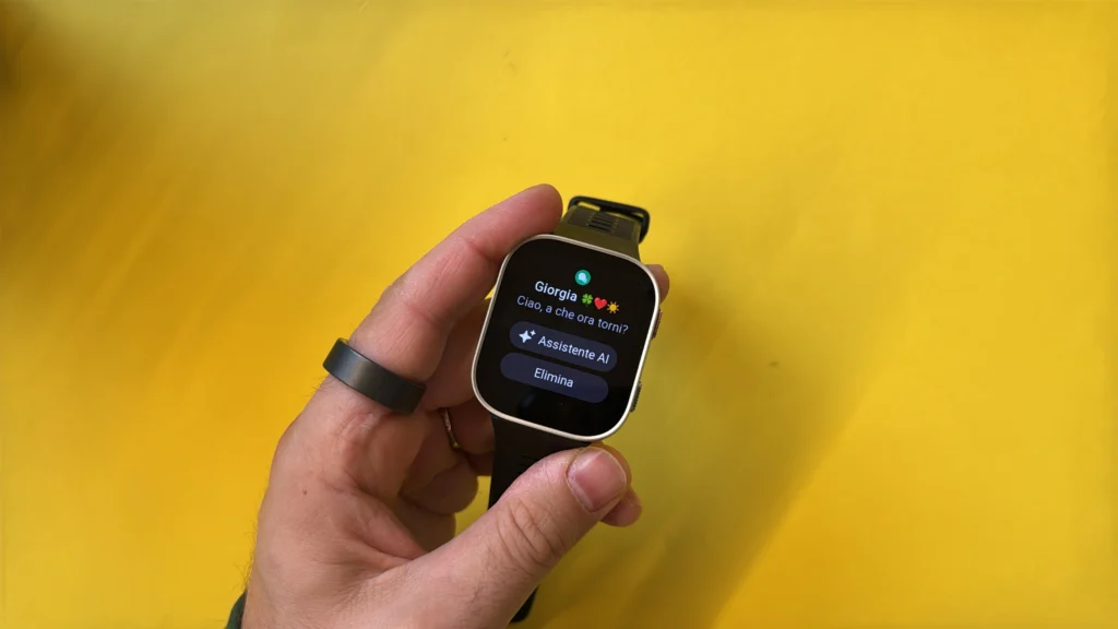 amazfit bip max - notifiche