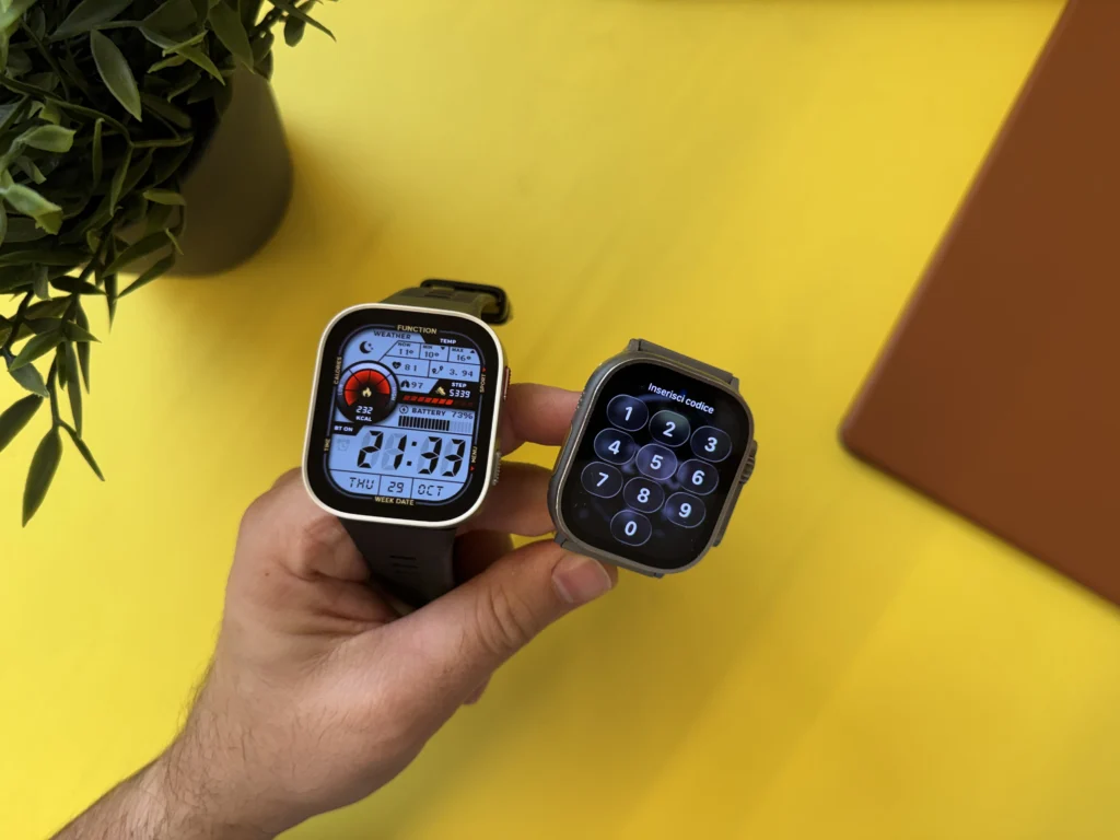 amazfit bip max vs apple watch ultra